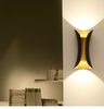 Lámpara de pared a prueba de agua de 10W, luz de pared LED moderna, iluminación hacia arriba y hacia abajo, dormitorio para el hogar al aire libre