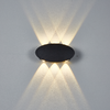 Lámpara de pared Led de techo de alta calidad con luz Solar para exteriores de fábrica redonda china para iluminación de seguridad 100%