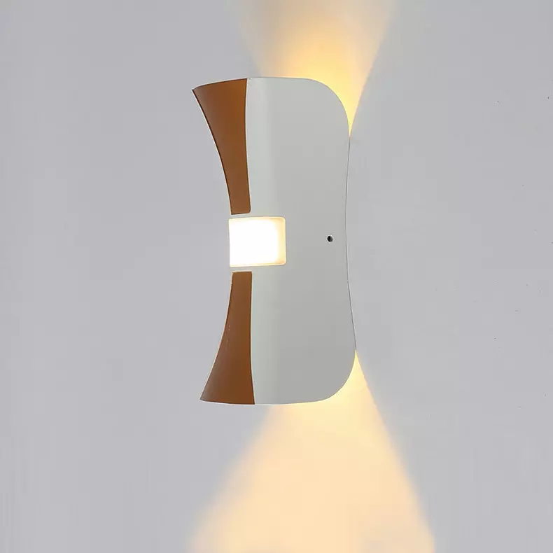 Lámpara LED impermeable para exteriores LED IP65 Aluminio hacia arriba y hacia abajo Luz decorativa para interiores y exteriores