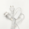 Portalámparas de plástico de porcelana de latón E27 E14 de alta calidad, Base de enchufe, bombilla de terminal LED, portalámparas de techo