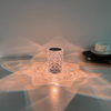 Lámpara de mesa de acrílico Lámpara de mesa transparente Lámpara de mesa 3D Atmósfera Sense Bar Restaurante Lámpara de mesa