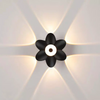 Luz LED de pared para exteriores, decoración hacia arriba y abajo, foco de Lotus Villa, pasillo, balcón, pasillo, luz de pared de fondo