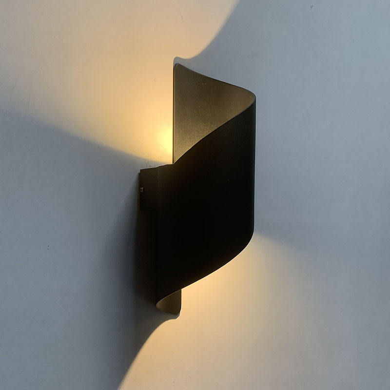 Lámpara de pared de 12 W para exteriores, aplique de espejo Led para decoración de iluminación del hogar, luces de noche elegantes