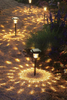 Batería 600MA / 1000MA Lámpara solar para césped Lámpara decorativa solar Luz solar para jardín Luz solar de vidrio Decoración de paisaje de jardín Lámpara de ruta insertada Polisilicio monocristalino