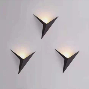 Lámpara de pared moderna nórdica, resistente al agua, Ip65, Led de aluminio para exteriores, luz de pared hacia arriba y hacia abajo para jardín, Hotel, cristal de cuerpo blanco luminoso