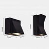 Lámpara LED de 5W y 12W para exteriores, lámpara resistente al agua, luz Led de pared moderna de aluminio hacia arriba y hacia abajo, luz Exterior para jardín, patio, porche