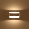 2023 nuevo blanco aluminio 5W RGB lámpara de pared arriba y abajo interior Wandlamp Diy Color con controlador lámpara de pared interior RGB lámpara de pared