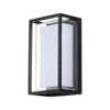 Luz de pared LED minimalista moderna acrílica impermeable IP65 9W lámpara de pared LED para interiores y exteriores para alumbrado público de jardín abstracto