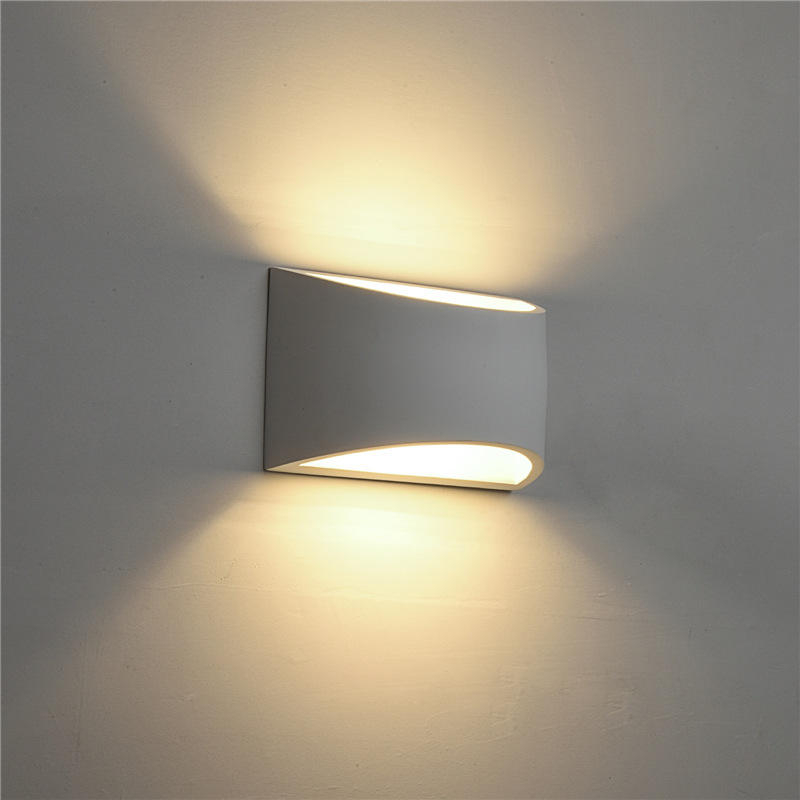 Nueva lámpara de pared LED de 10 W para interiores, lámpara de pared decorativa de aluminio arriba y abajo, aplique de pared LED para dormitorio, iluminación impermeable