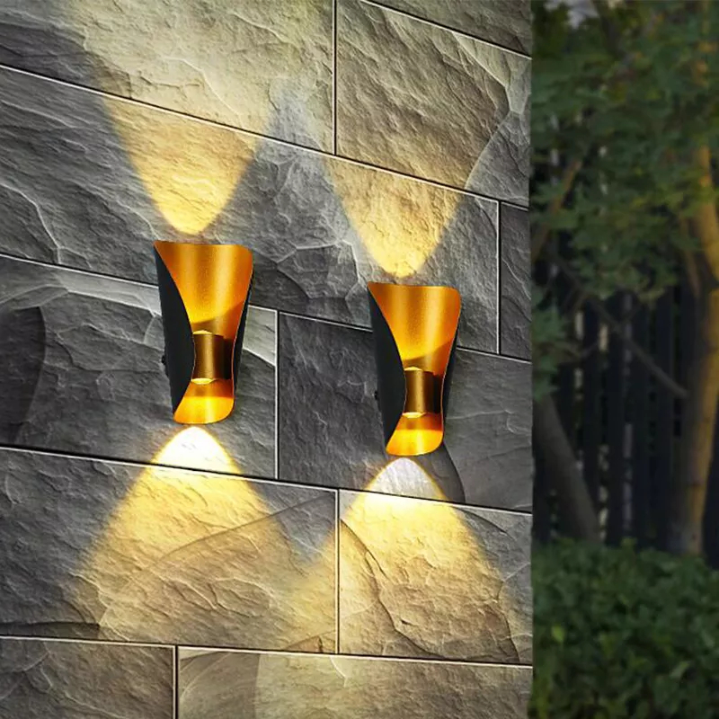 Luz de pared impermeable de alta calidad para habitación de Hotel, lámpara led decorativa, lámpara de pared para bote pequeño y luz de pared moderna para interiores y exteriores
