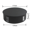 6W LED Lámpara de pared para interiores Lámpara de pared circular Lámpara de pared con control remoto luminoso de cuatro lados Lámpara de pared Decoración Luz Blanco cálido / Luz blanca fría Dormitorio Sala de estar 