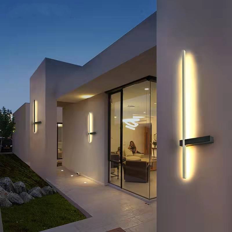 Exterior impermeable jardín escalera pasillo pared Exterior pasillo entrada lámpara Villa Club puerta pared lámpara Bar luces iluminación interior