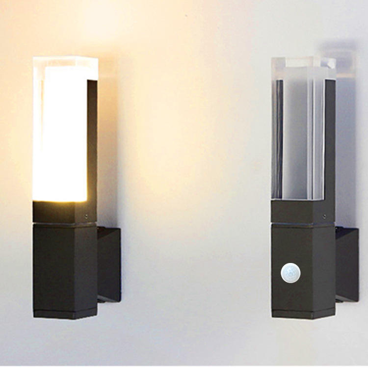 Lámparas de pared LED modernas, blanco/dorado con iluminación interior negra para pasillo, dormitorio, estudio, sala de estar, accesorios de iluminación, entrada de 90-260V