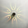Nueva lámpara led RGB con controlador hermosa luz de noche de precio barato de alta calidad Agujero en espiral Luz de lámpara de pared LED RGB