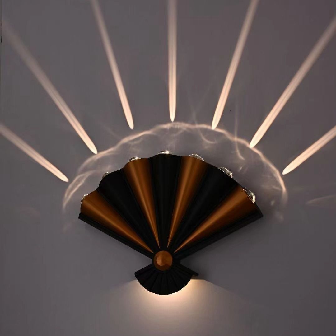 Iluminación exterior LED lámpara de pared impermeable IP65 AC85-265V aluminio para jardín calle sala de estar dormitorio luz de porche