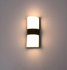 6W 12W LED moderna lámpara de pared impermeable para exteriores dormitorio interior sala de estar balcón luz de pared iluminación del hogar aplique de pared de aluminio