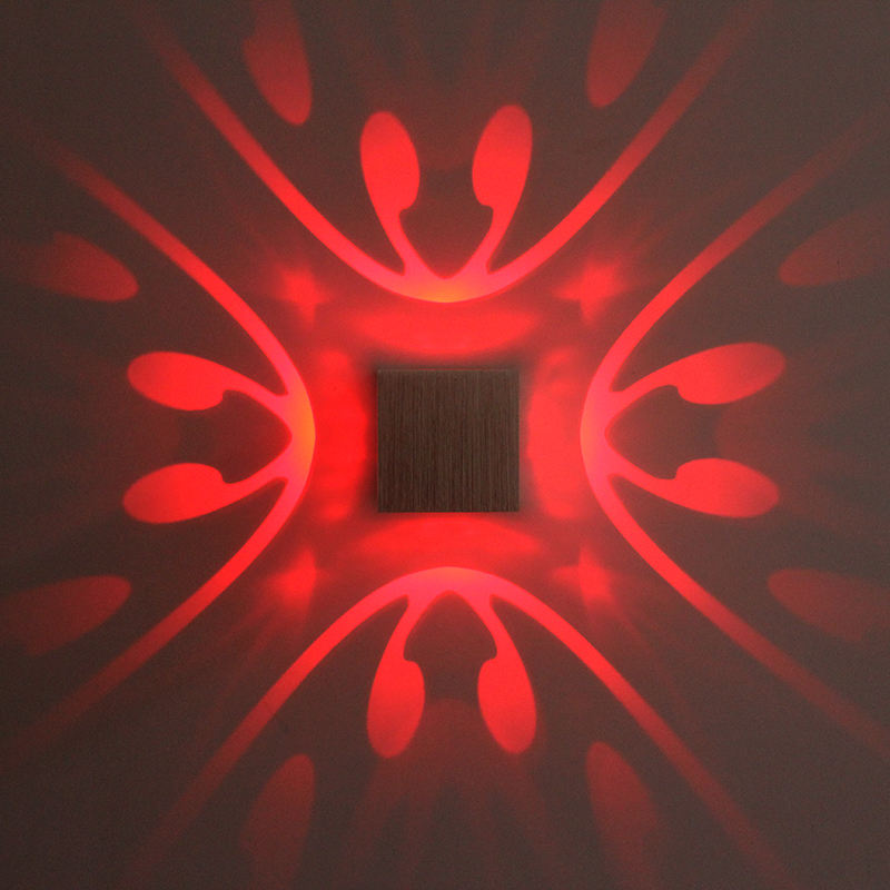 Hermosa mariposa 3W Luz de pared del dormitorio Sala de estar Cama interior Lámparas decorativas para la venta Lámpara de fábrica Lámpara LED