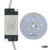 7W SMD5730 Chip de diodo emisor de luz + fuente de alimentación del controlador de carcasa de plástico LED para luz de techo LED