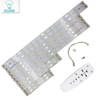 Lámpara de techo LED regulable de 24 W, luminosa, de tres colores, ajustable, 5730SMD, iluminación de fuente de luz, control infrarrojo, luz descendente para dormitorio