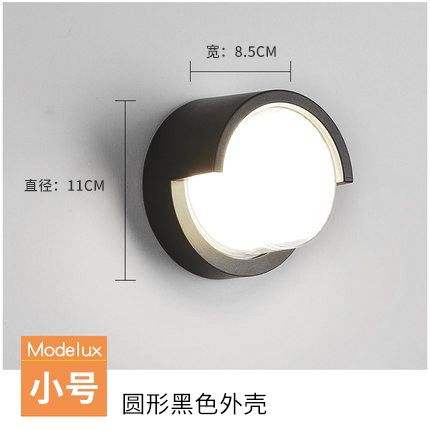Lámpara de pared exterior RGB IP65, luz de pared impermeable para interior y exterior, luz de jardín, iluminación de Control de aplicación Tuya