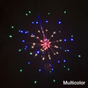 Fuegos artificiales al aire libre alambre de cobre LED cadena 100leds impermeable Navidad hadas luz colgante decoración luces alimentadas por batería