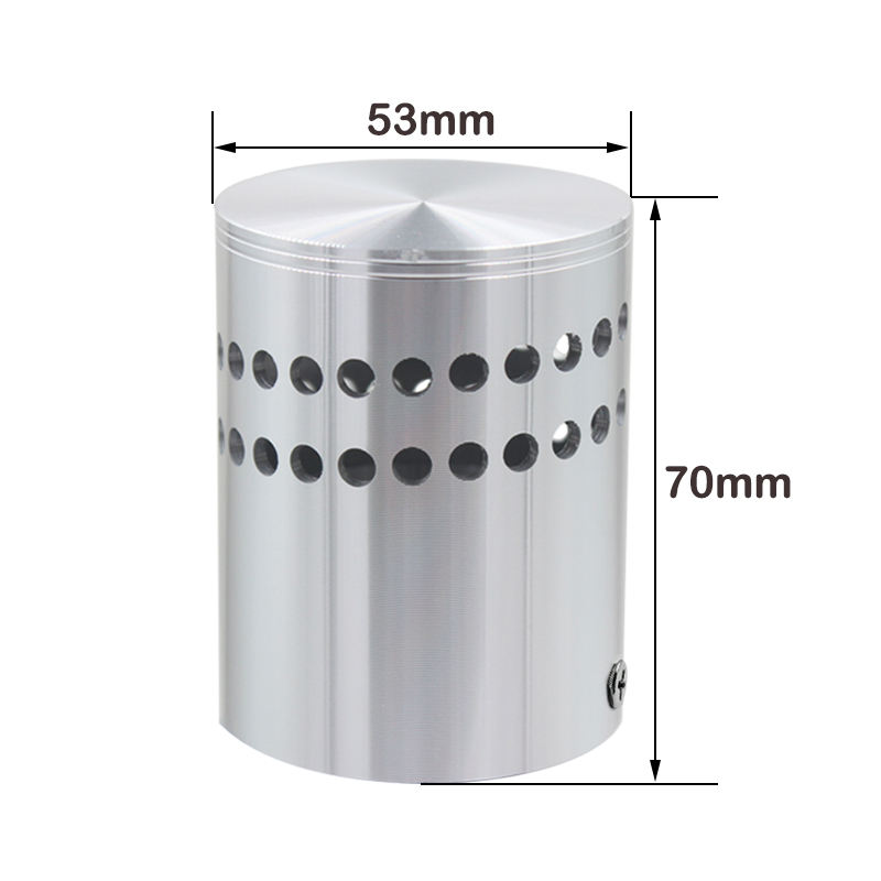 Luz de pared LED Hagood RGB con orificio en espiral con control remoto para interiores para fiestas, bares, vestíbulos, KTV, decoración del hogar