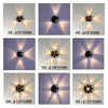 Lámpara de pared LED impermeable para exteriores, luz de pared para porche, jardín, dormitorio, candelabro nórdico moderno para interiores, luminaria 2/4/6/8/10/12W AC85-265V