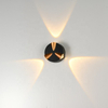 Lámpara de pared LED impermeable para exteriores, luz de pared para porche, jardín, dormitorio, candelabro nórdico moderno para interiores, luminaria 2/4/6/8/10/12W AC85-265V