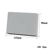 Lámpara de pared cuadrada de 12W blanca simple hacia arriba y hacia abajo, luz exterior para jardín de alta calidad con iluminación de luz de precio de fábrica