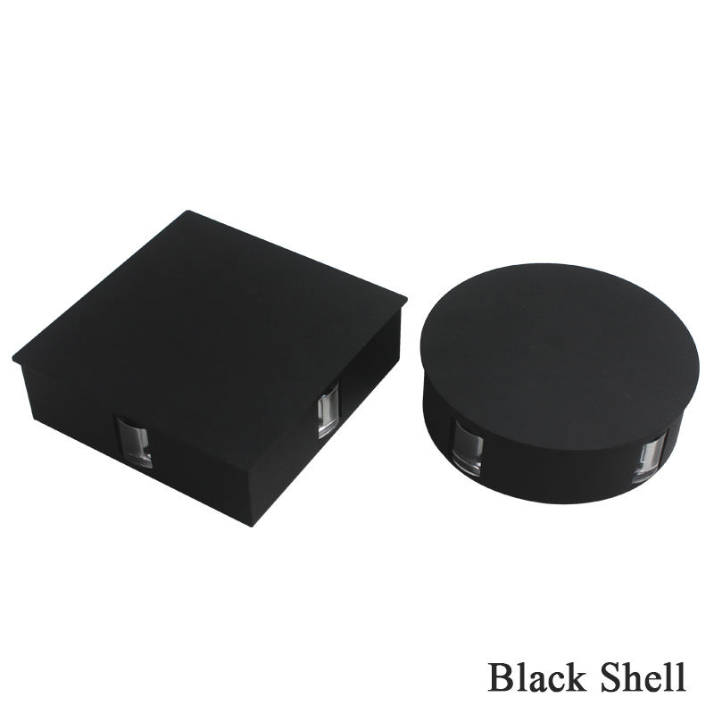 Lámpara LED de pared para interiores, lámpara de pared para barbería de hotel de aluminio montada en la pared, sala de estar, estrella cruzada de alta calidad a buen precio
