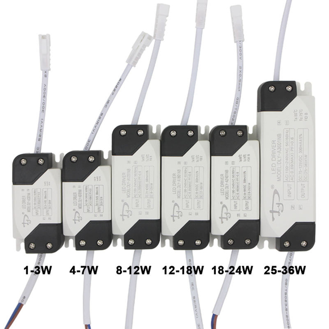 25-36W led driver 18-24W 12-18W Mejor precio alta calidad