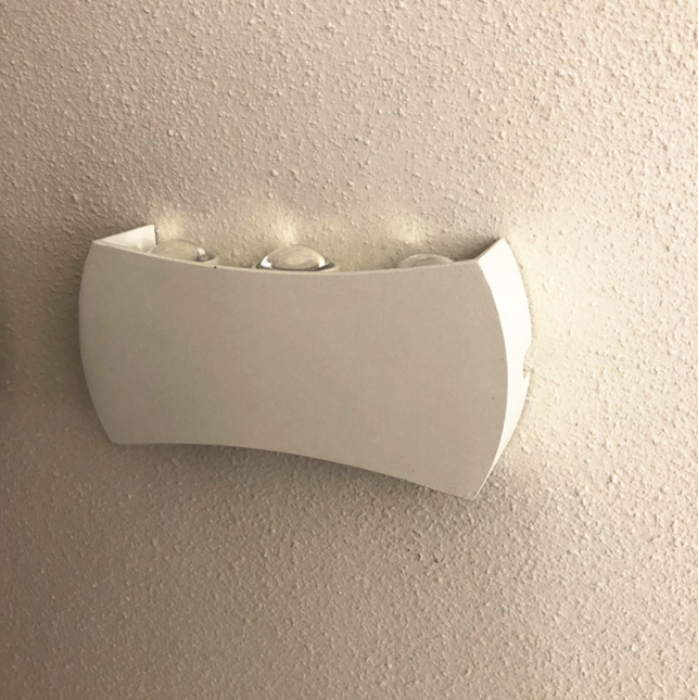 Moderna, sencilla, creativa, para exteriores, impermeable, lámpara de pared LED, lámparas de patio, lámpara de puerta, balcón, jardín, luz de pared