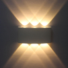 Hagood White 6W Led Wall Sconce Mejor impermeable Outdoor Garden Sconce Lighting