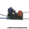 Transformador de luz de controlador de lámpara LED de 8-50 W Controlador de placa desnuda Adaptador LED Fábrica china Adaptador de fuente de alimentación Corriente de 220 mA para foco LED