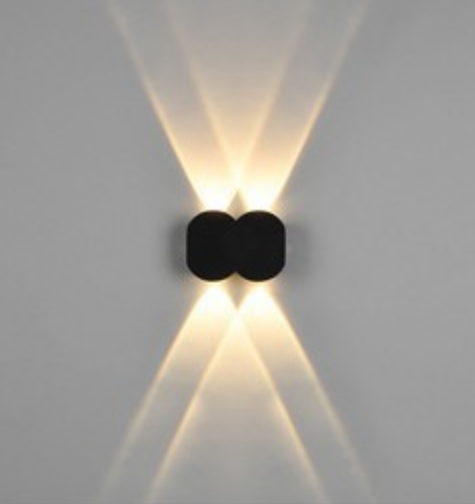 Nueva fábrica, venta al por mayor, IP65, aluminio, impermeable, exterior, arriba y abajo, luces de pared, luces de pared para el hogar con precio de fábrica