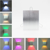 Lámpara de pared LED de 3W, AC85-265V, accesorio de iluminación para decoración de interiores, aplique de pared, porche, aluminio empotrado para dormitorio, sala de estar, pasillo