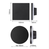Lámpara de pared Led moderna, lámpara de escalera interior, lámpara de cabecera, Loft, sala de estar, arriba, abajo, pasillo de casa, apliques de pared Lampada
