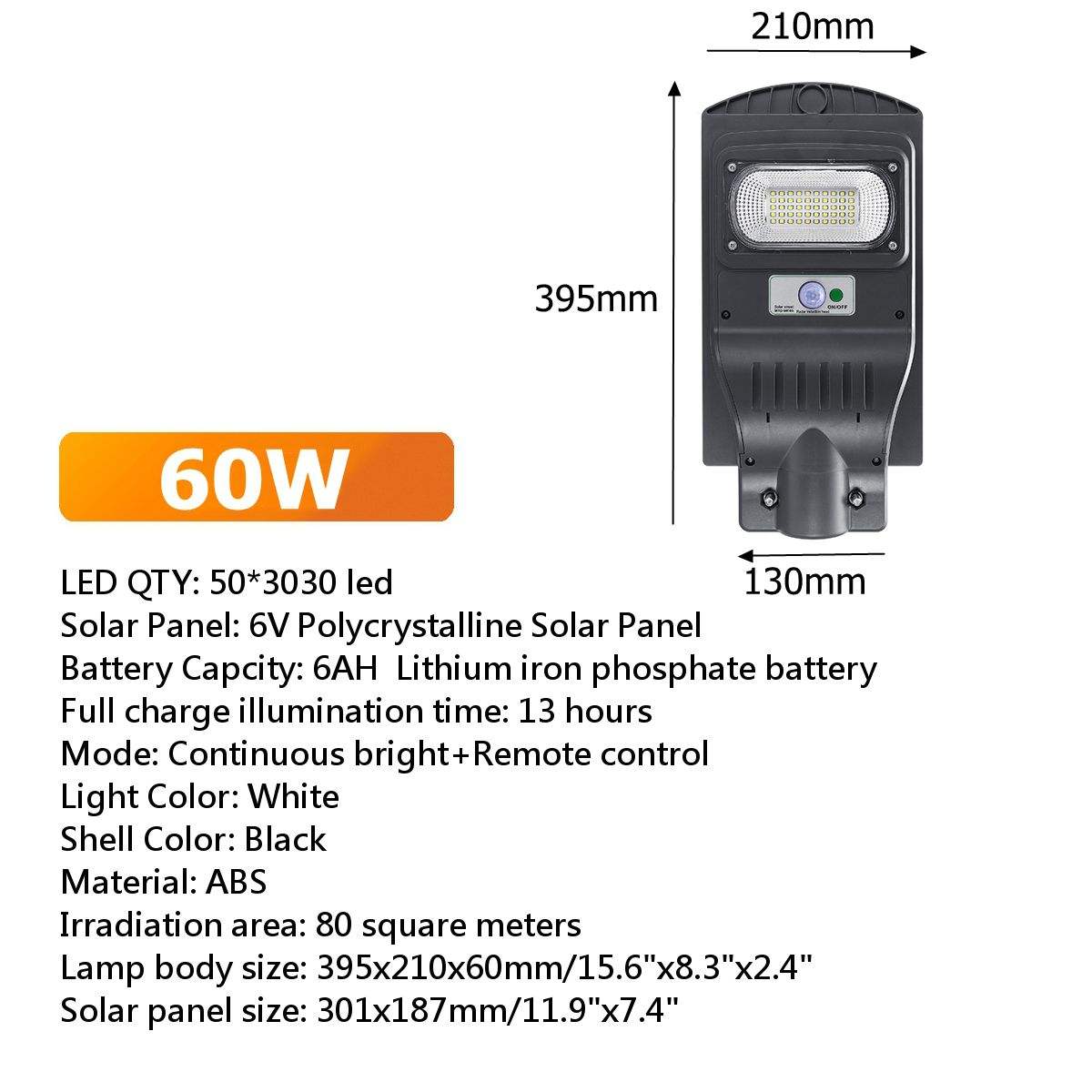 Farola solar de 50-300 W, lámpara solar interior, lámparas de energía solar, lámpara alimentada por energía solar, lámparas solares, farola solar integrada todo en uno