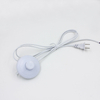 Cable de línea de 1,8 m, Cable de alimentación de encendido y apagado para lámpara LED con interruptor de botón 317, enchufe europeo/estadounidense, interruptor de luz, extensión de Cable blanco o negro