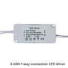 Adaptador de fuente de alimentación del controlador LED de 8-120W entrada del controlador de luz led AC175-265V transformador de iluminación sin aislamiento 220mA