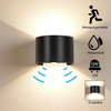 Sensor de movimiento 12W LED Aplique de pared Impermeable IP65 Porche Jardín Arriba y abajo Lámpara de pared