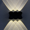 Lámpara de pared de arco, iluminación led de pared para exteriores, apliques para exteriores, apliques de iluminación para exteriores modernos, apliques de iluminación para exteriores modernos