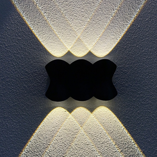 Lámpara de pared de arco, iluminación led de pared para exteriores, apliques para exteriores, apliques de iluminación para exteriores modernos, apliques de iluminación para exteriores modernos