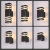 Lámpara de pared negra carcasa de lámpara de pared luz de pared led iluminación de pared led nueva lámpara de pared Las lámparas de pared se pueden reemplazar con bombillas lámparas de pared del dormitorio aplique de pared led