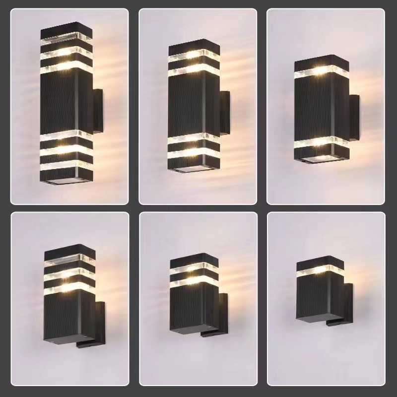 Lámpara de pared negra carcasa de lámpara de pared luz de pared led iluminación de pared led nueva lámpara de pared Las lámparas de pared se pueden reemplazar con bombillas lámparas de pared del dormitorio aplique de pared led