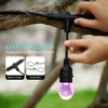 Guirnalda de luces LED solares para decoración de Navidad, bombilla IP65, lámpara impermeable para Patio, guirnalda de vacaciones para muebles de jardín al aire libre