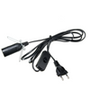 Portalámparas Resorte Cable Enchufe Alambre enchufe resorte E14 Portalámparas 303 Interruptor Lámpara Montaje accesorios de lámpara de techo