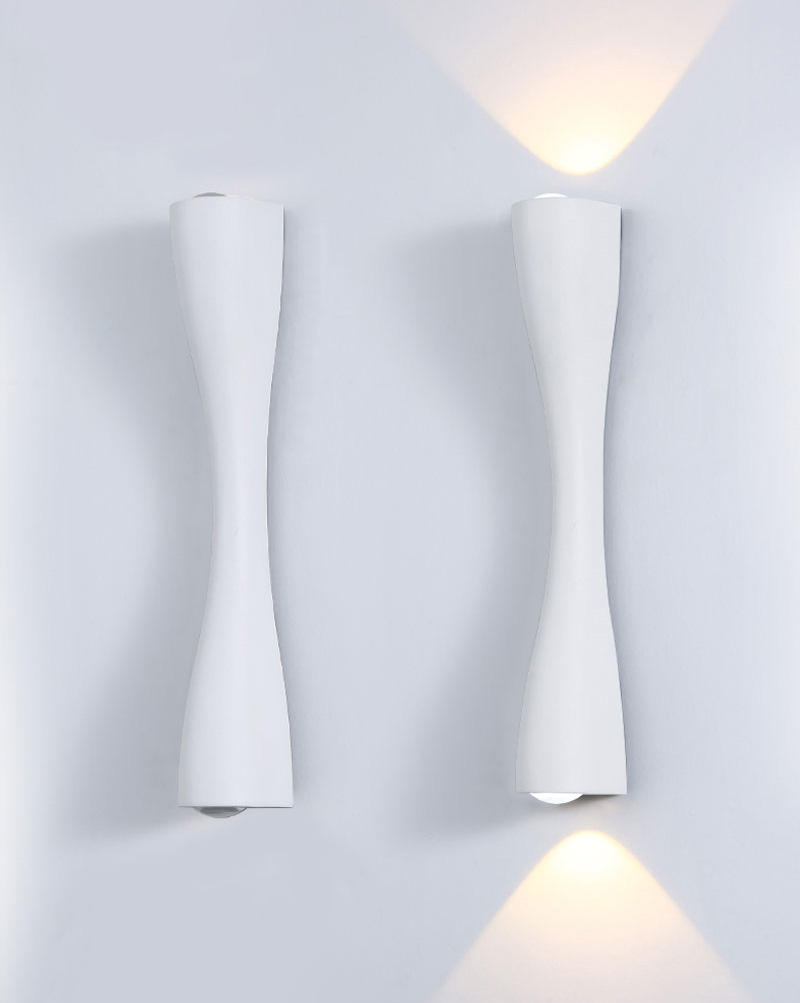 Modo Groothandel Decorar Interior Zwart Goud Aluminio Acryl Ijzer Woonkamer LED Moderne Wandlamp