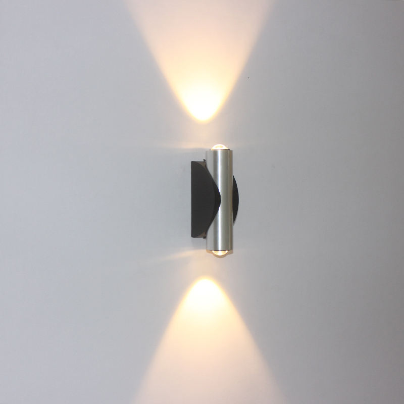Lámpara Led decorativa Lámpara de pared recta corta moderna e iluminación interior para restaurante