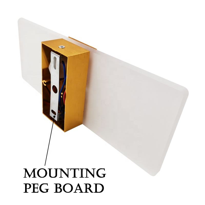 Nueva lámpara de pared acrílica con teclas de Piano, luz de pared para sala de estar, baño, dormitorio, luminaria, luz nocturna de 85-265V